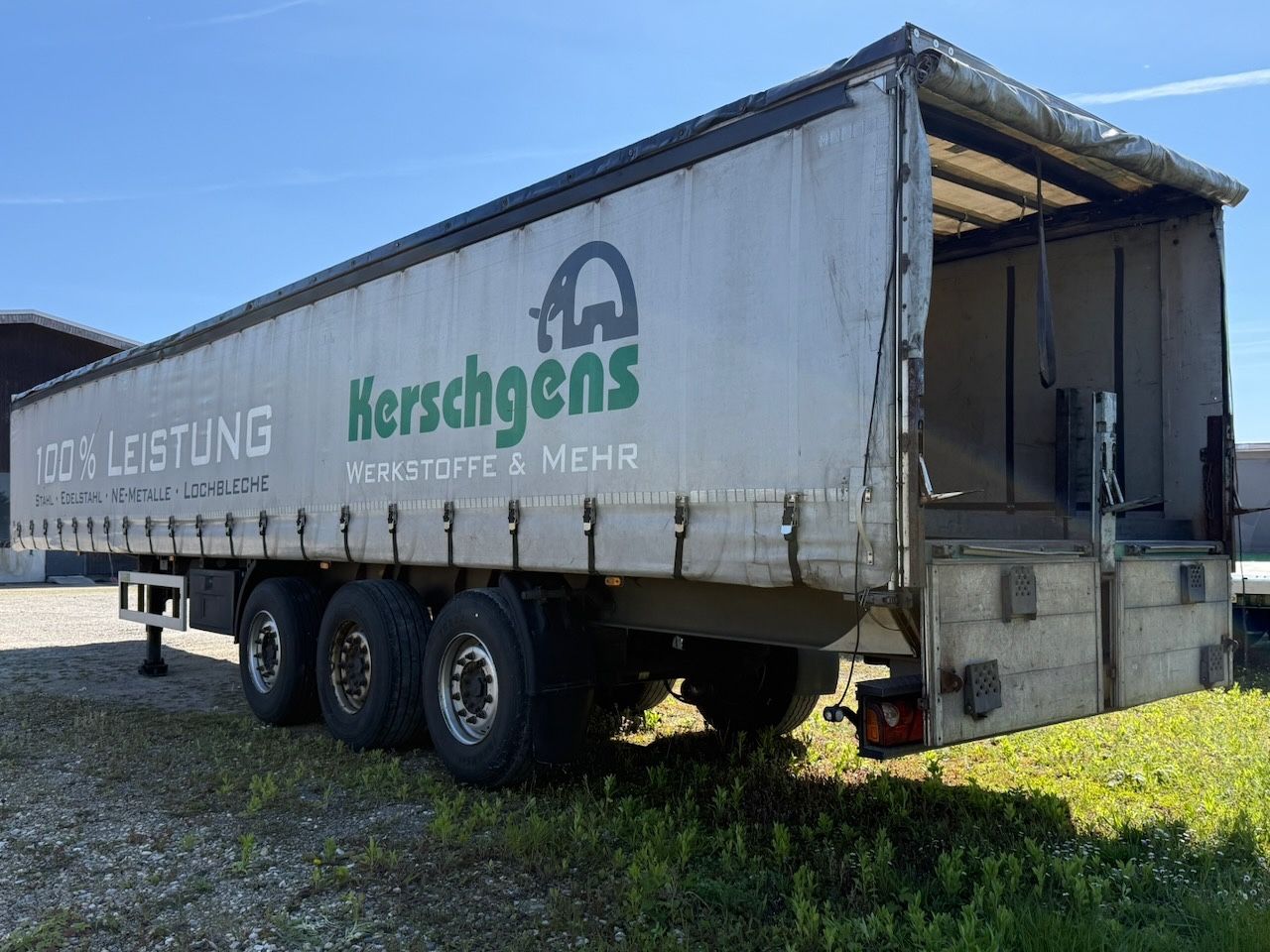 Fahrzeugabbildung Andere GLORIA Tautliner, Edscha für Stahltransport