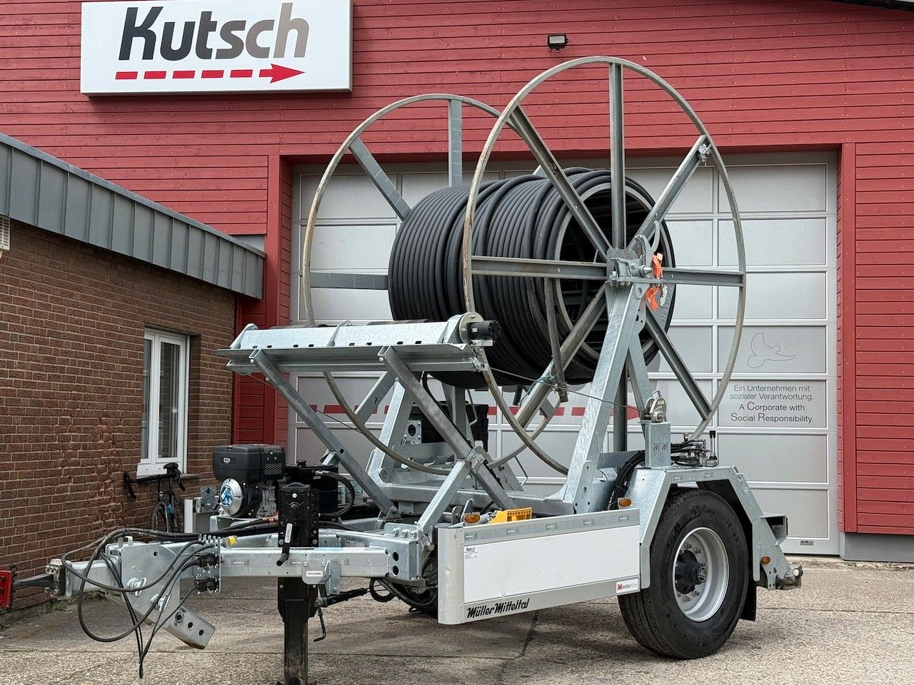 Müller-Mitteltal KWH 8,8 ML Kabeltrommel mit Separatmotor