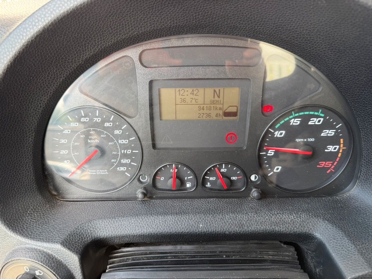 Fahrzeugabbildung Iveco 140E 280 K Kipper 3 Seiten, AHK mit Hydr.
