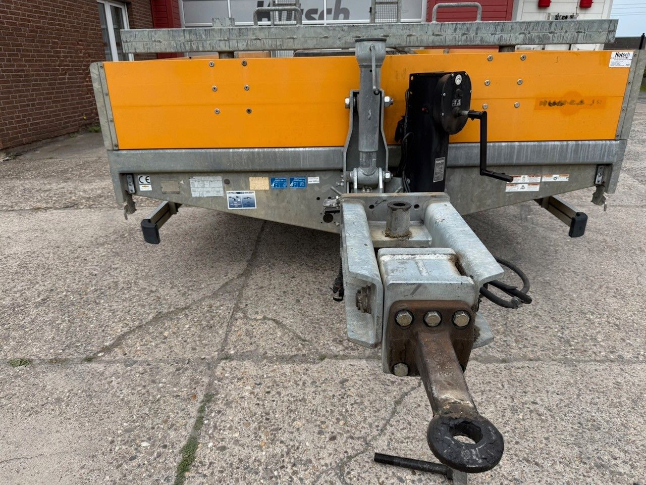 Fahrzeugabbildung Humbaur 14t luftgefedert, 7,20m, Schwenköse 40/50mm