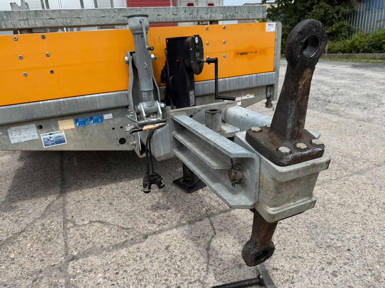 Fahrzeugabbildung Humbaur 14t luftgefedert, 7,20m, Schwenköse 40/50mm
