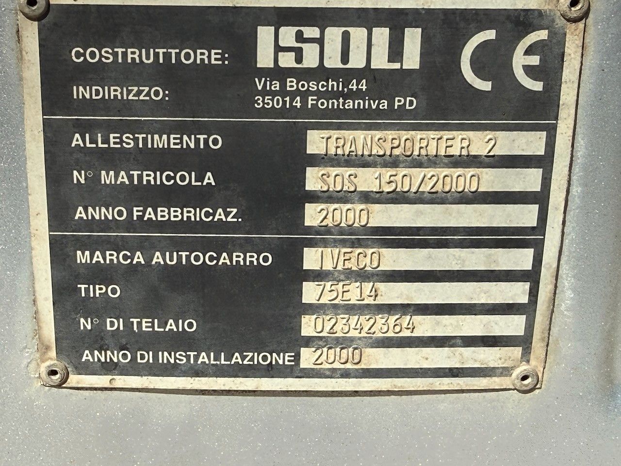 Fahrzeugabbildung Iveco ML 75E 14, Schiebeplateau, Hubbrille