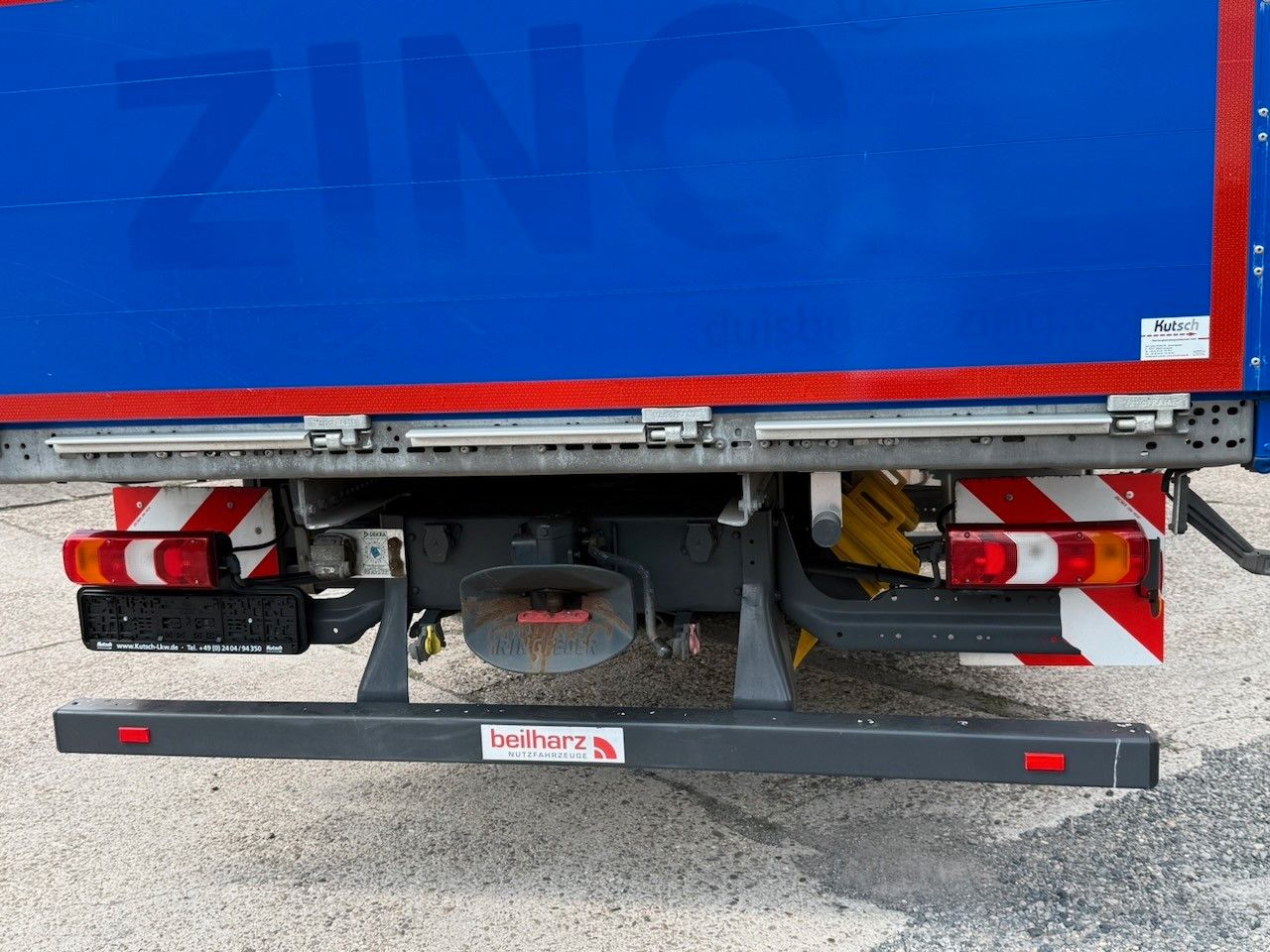 Fahrzeugabbildung Mercedes-Benz MB 1630L Atego Pritsche, Klima, Standheizung