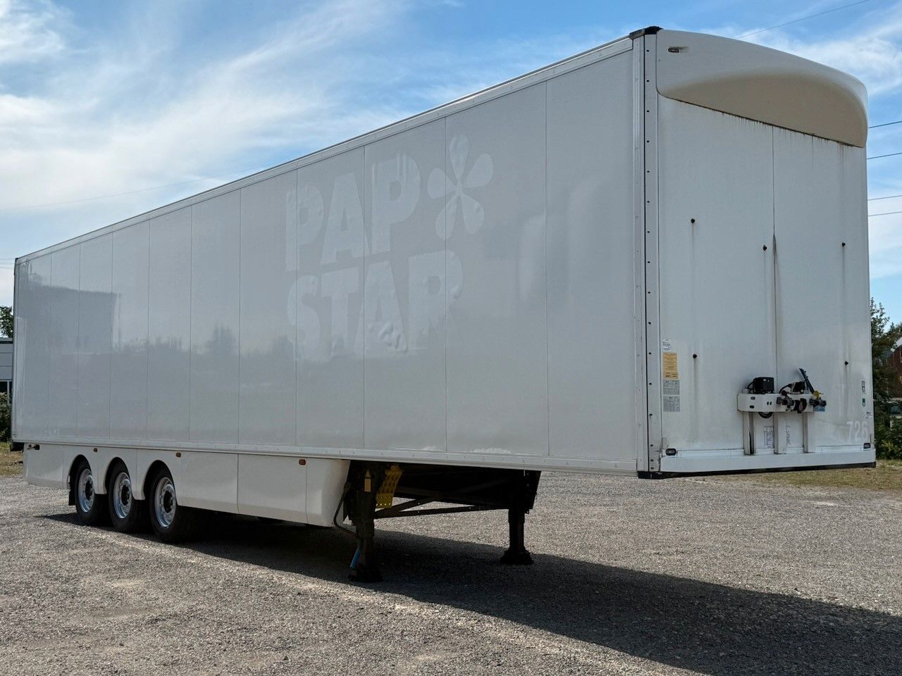 Fahrzeugabbildung Schmitz Cargobull SKO24 Doppelstock /Balken isoliert, neue Bremsen