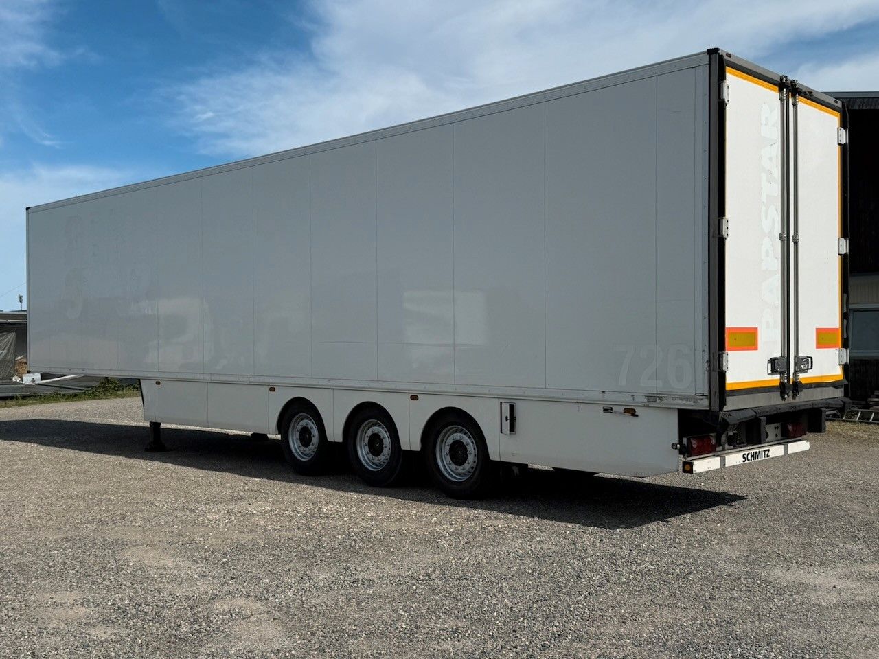Fahrzeugabbildung Schmitz Cargobull SKO24 Doppelstock /Balken isoliert, neue Bremsen