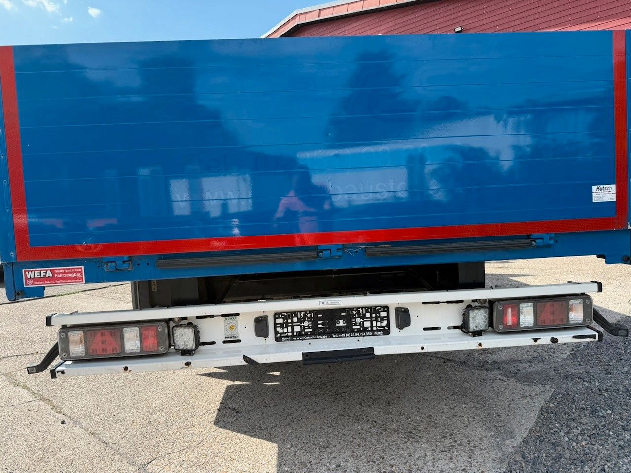 Fahrzeugabbildung Andere WEFA T 01 Tandem - Baustoffanhänger
