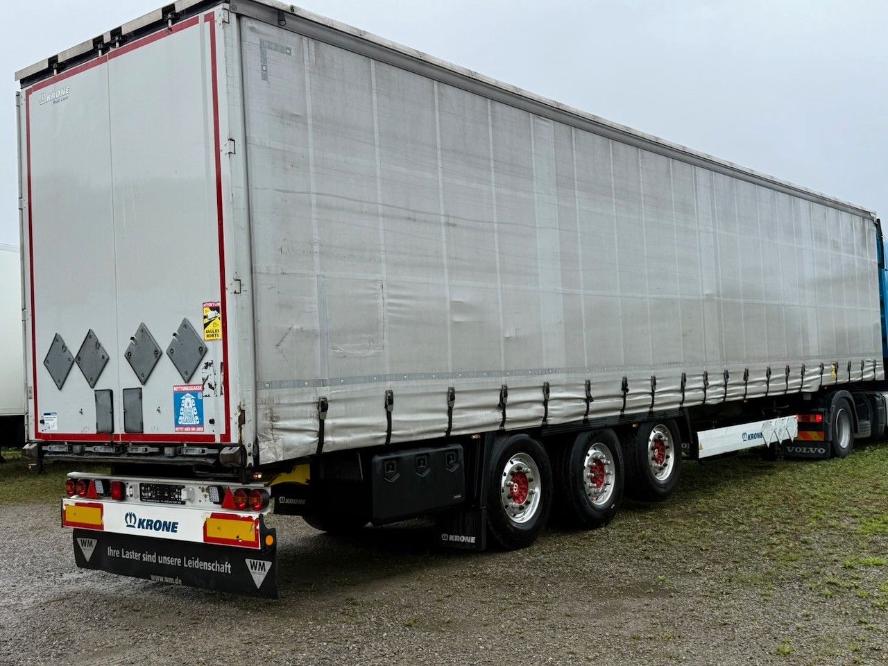 Fahrzeugabbildung Krone Bordwände, Alufelgen, 2 x Liftachse, safety roof