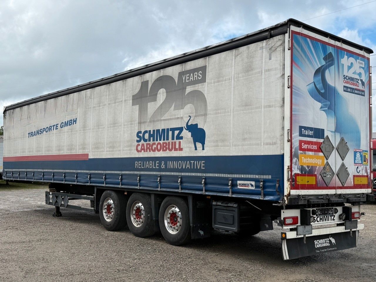 Fahrzeugabbildung Schmitz Cargobull Standard, 2 x Liftachse, Alufelgen, RSAB