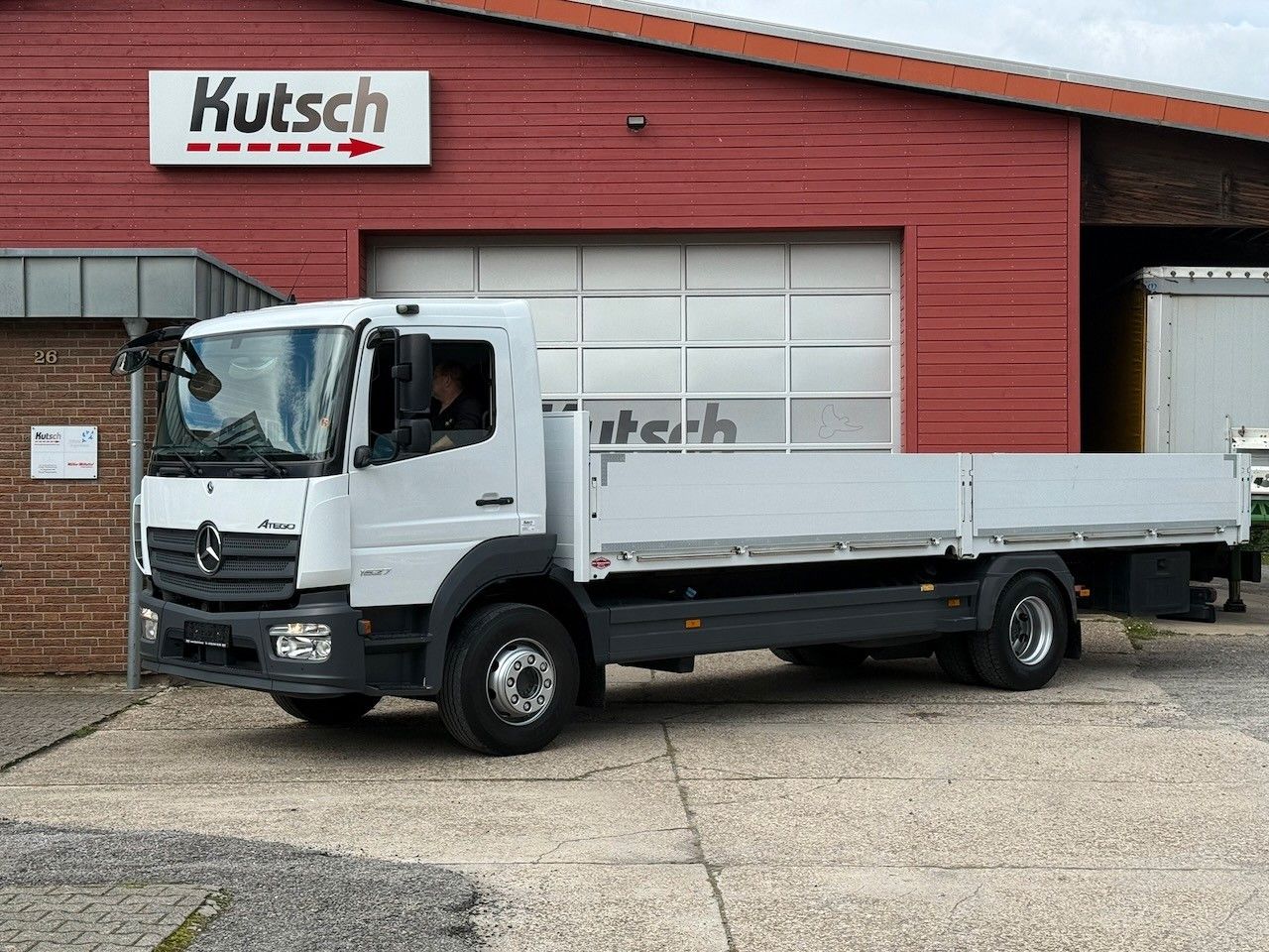 Mercedes-Benz MB Atego 1627L offene Pritsche,