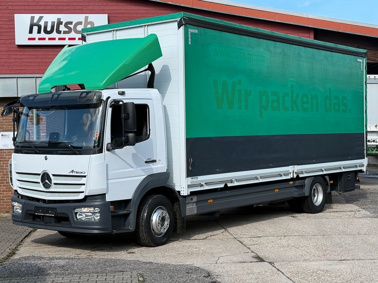 Mercedes-Benz Atego 1530L Pritsche/Plane, Klima, Standheizung