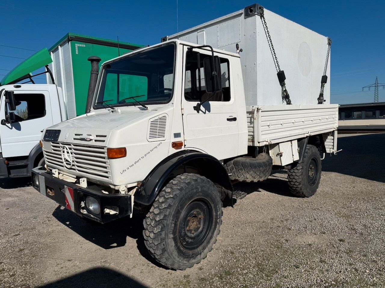 Mercedes-Benz Unimog 435 Allrad-Pritsche, Zivilschutz